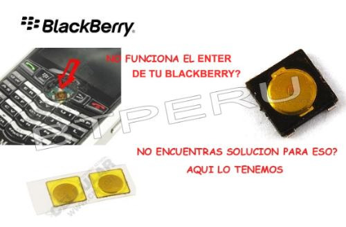 Membrana Dorada Dome Blackberry 8310 8320 Sensor Trackball