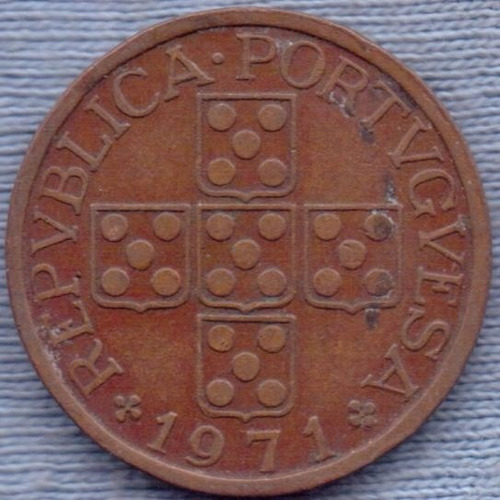 Portugal 50 Centavos 1971 * Cruz *