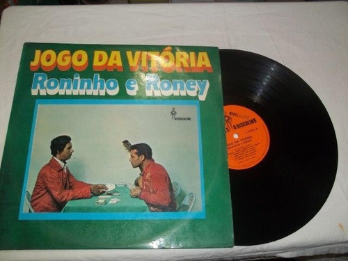 Vinil Lp - Roninho E Roney - Jogo Da Vitória