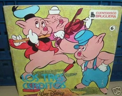 Walt Disney Los Tres Cerditos Simple Español C/tapa (Usado)