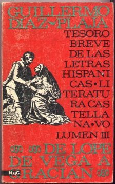 Tesoro Breve De Letras Hispánicas. Díaz -plaja (castellanas)