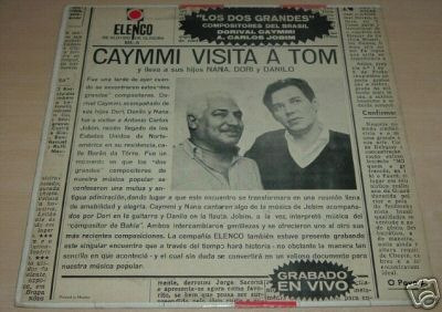 Dorival Caymmi Visita Tom Jobim Vinilo Mexicano