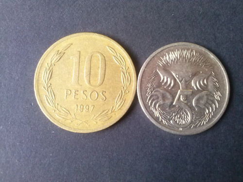 Moneda Australia 5 Cent Níquel 1992 (c43)