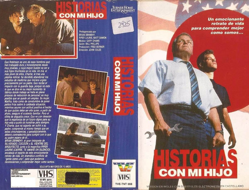 Historias Con Mi Hijo Vhs Brian Dennehy Matt Damon Rising So