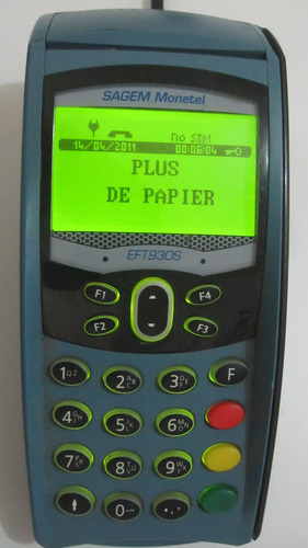 Sagem Monetel Eft930s Recarga Movil (Usado)