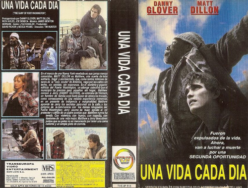 Una Vida Cada Dia Vhs Danny Glover Matt Dillon 1993