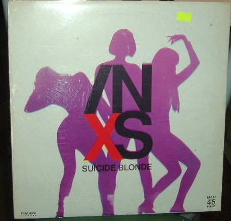 Inxs Suicide Blonde Maxi Argentino Promo