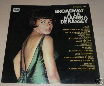 Shirley Bassey Broadway A La Manera De Bassey Vinilo Argent