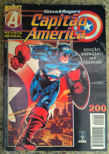 Capitão América - Nº 200 - Ed. Abril / Gibi, Quad, Rev