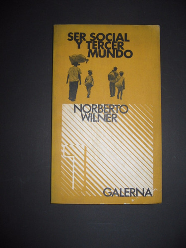 Ser Social Y Tercer Mundo Norberto Wilner Galerna $ 330