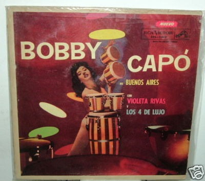 Bobby Capo En Buenos Aires Violeta Rivas Vinilo Argentino