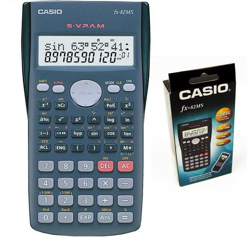 Imagen 1 de 2 de Calculadora Científica Casio Fx-82ms Nueva Garantía Oficial!