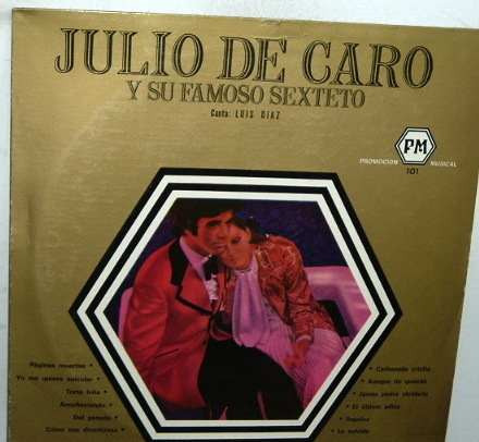 Julio De Caro Y Su Famoso Sexteto Tango Vinilo Argentino