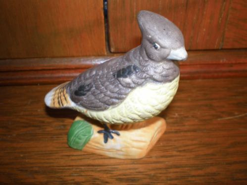 Pequeño Pajaro  De Porcelana