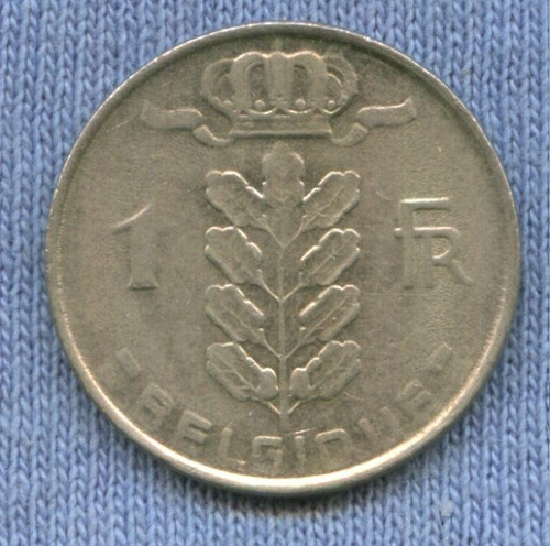 Belgica 1 Franc 1978 * Leyenda En Frances *