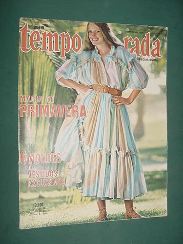 Revista Temporada Sin Moldes Moda 9/79 Ropa Primavera
