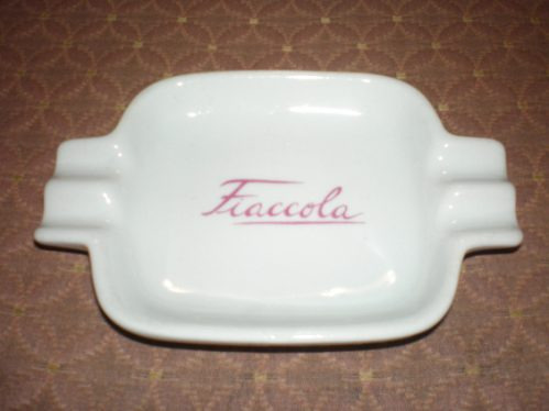 Cenicero De Ceramica  Publicida De Restaurant Fiaccola