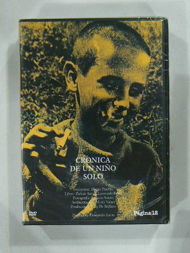 Dvd Cronica De Un Niño Solo Leonardo Favio En Laplata 
