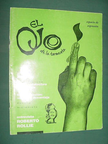 Revista El Ojo De La Tormenta 10 Roberto Rollie Cine Arte