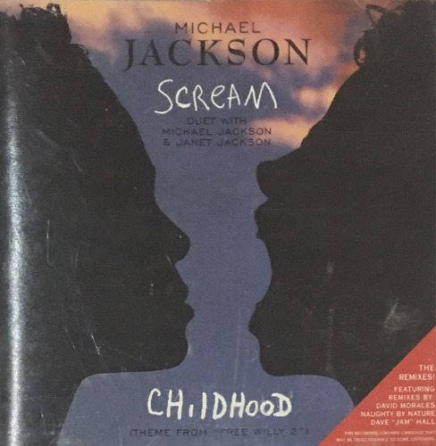 Cd Michael Jackson Scream Duet With Janet Jackson Soundtrack