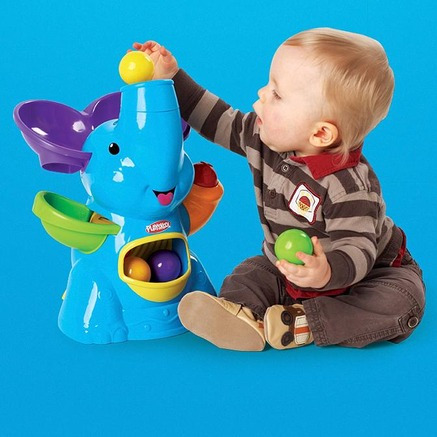 Busy Ball Popper Lanzador De Pelotas Playskool Gateos Bebe