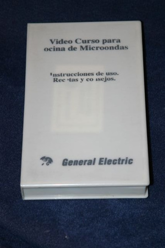 Video Curso De Cocina Para Microondas  General Electric Vhs