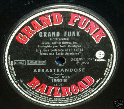 Grand Funk Arrastrandose Simple Argentino