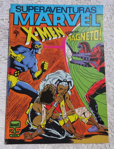 Superaventuras Marvel Nº 53: X-men Contra Magneto - 1986