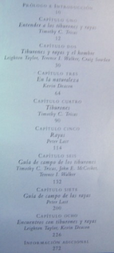 Imagen 2 de 4 de Tiburones Y Rayas * Varios Autores * Planeta *