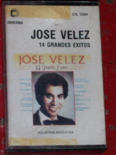 Casette  José Velez  14 Grandes Éxitos