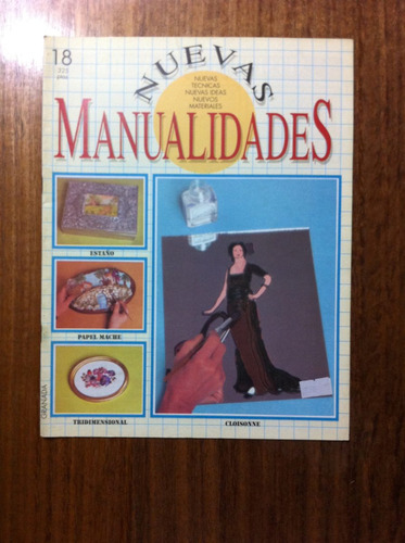 Fasciculo Antiguo Nuevas Manualidades Nº 18 - Año 1990