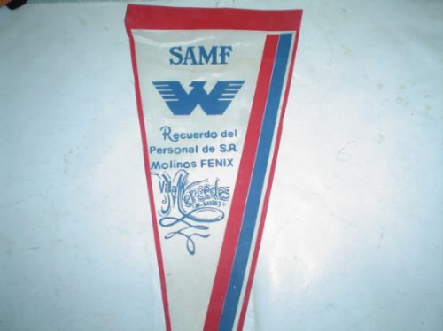 Banderin Samf Personal Molino Fenix Villa Mercedes San Luis