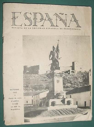 Revista España Sociedad Española Beneficiencia Oct55 Detalle