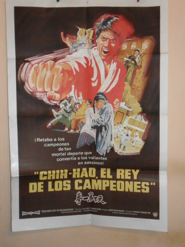 Poster Pelicula Chih-hao El Rey De Campeones Artes Marcial