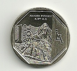 Nueva Moneda De Peru Año 2011 Machu Pichu 1 Sol Sin Circular