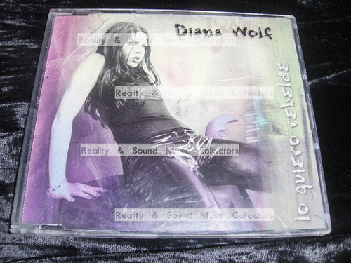 Diana Wolf Lo Quiero Rebelde Cd Single De Coleccion
