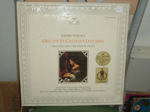 Simon Woolf Purcell Ode On St Cecilia's Day Vinilo Aleman