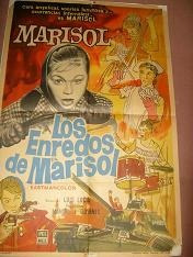 Afiche Antiguo Y Original  Marisol