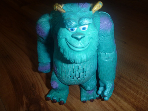 Muñeco Monster Inc Sullivan Disney Hasbro 2001 Sonidos 16cm