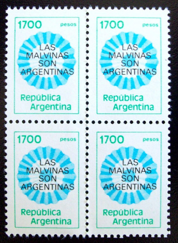 Argentina, Bloque Gj 2022 Malvinas Argentinas 82 Mint L5216