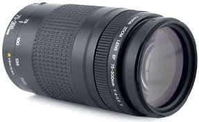 Objetivo Lente Canon Ef 75-300mm F/4-5.6 Iii T3i T2i 40d