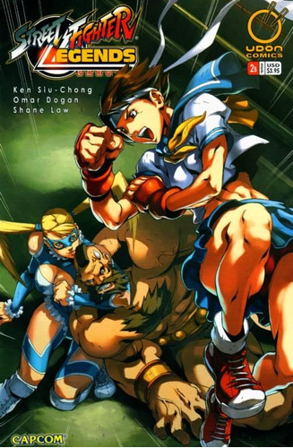 Street Fighter Legends Sakura # 2b - Siu-chong -inglés