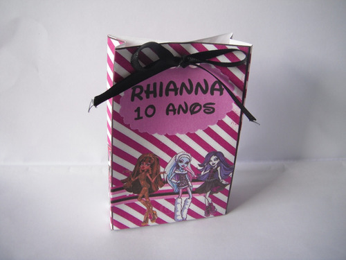 Kit 10 Sacolinhas Monster High