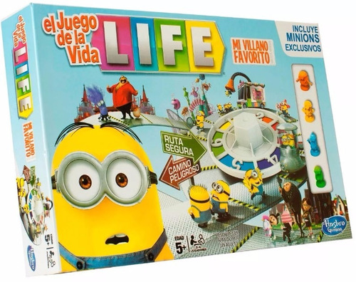 Minions Life Mi Villano Favorito Juego De Mesa Hasbro Edu
