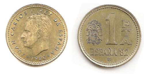Moneda España 1 Peseta Año 1980 Estrellas 80 No Envío,leer*