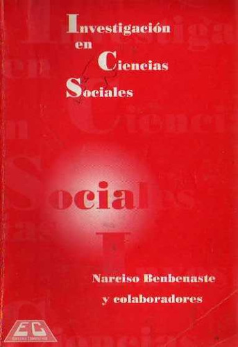 Narciso Benbenaste - Investigacion En Ciencias Sociales