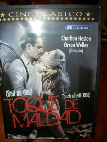 Toque De Maldad-charlton Heston  Dvd Original