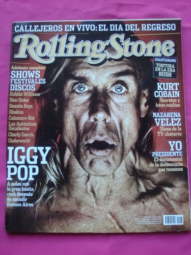 Revista Rolling Stone N° 103 Año 2006 Iggy Pop Kurt Cobain
