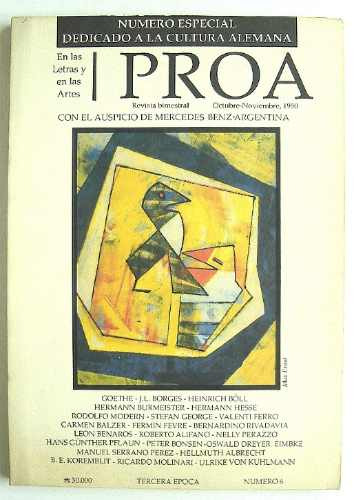 Proa Nº 06. Literatura Argentina, Revista Literaria, Borges,