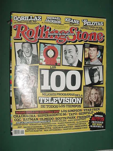Revista Rolling Stone 86 Television Michael Jackson Pelotas